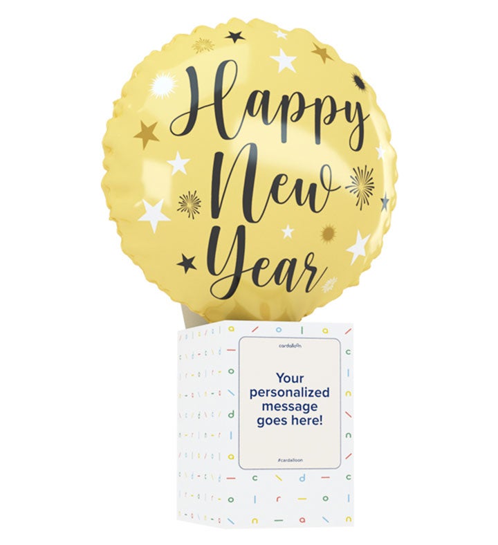 Happy New Year Cardalloon